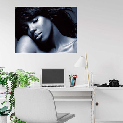 Kelly Rowland Beautiful Portrait Music Singer Wall Art Print Poster