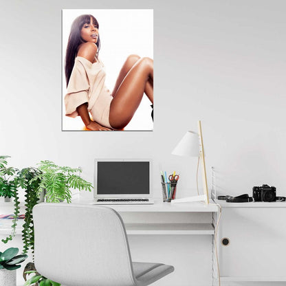 Kelly Rowland Cute Sexy Hot Music Singer Wall Art Print Poster