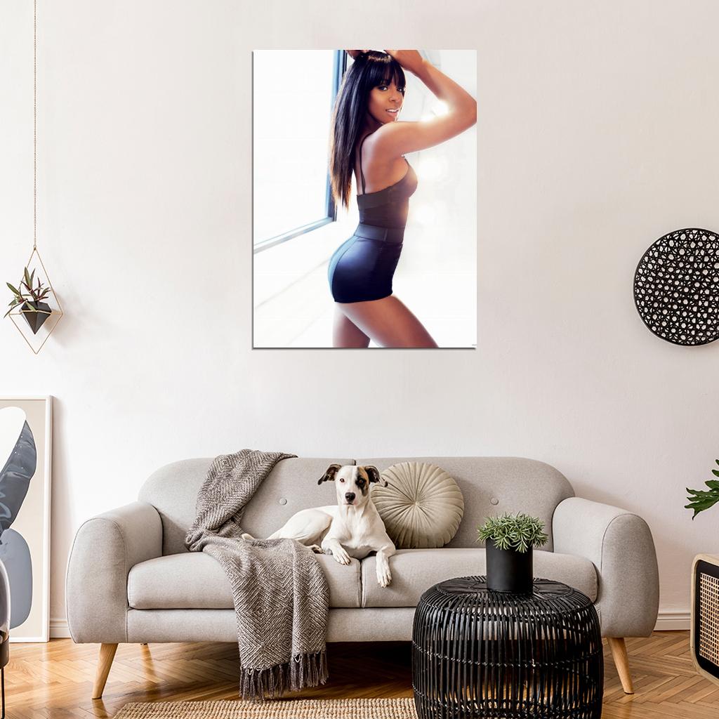 Kelly Rowland Sexy Hot R&B Music Singer Wall Art Print Poster