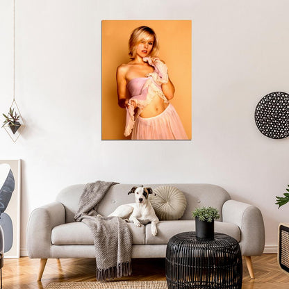 Kristen Bell Beautiful Sexy Actress Wall Art Print Poster