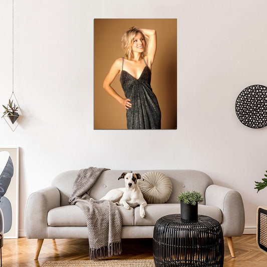 Kristen Bell Beautiful Cute Actress Wall Art Print Poster