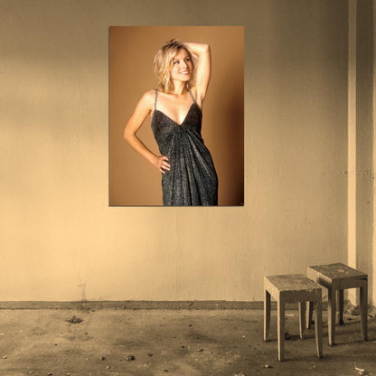Kristen Bell Beautiful Cute Actress Wall Art Print Poster