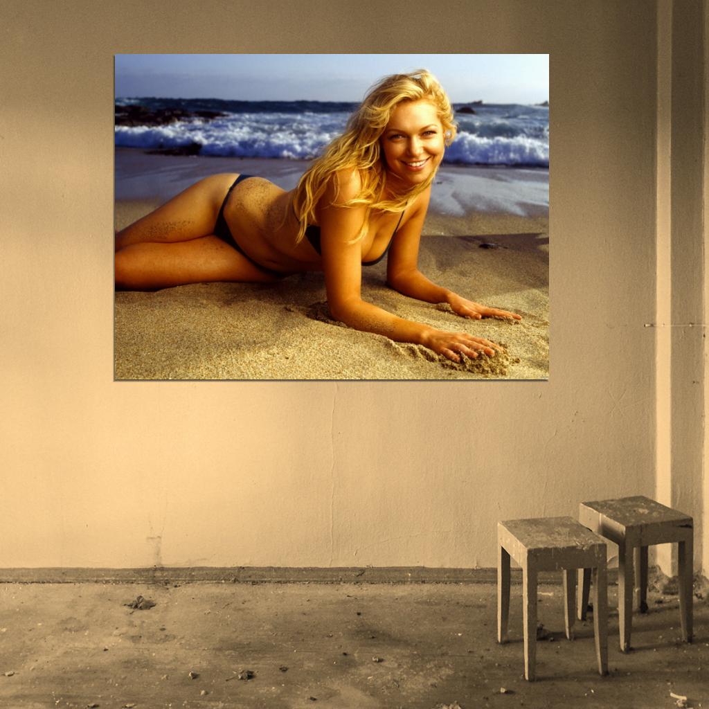 Laura Prepon Sexy Hot Beach Actress Wall Art Print Poster