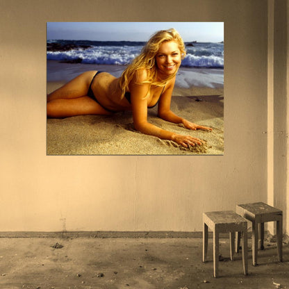 Laura Prepon Sexy Hot Beach Actress Wall Art Print Poster