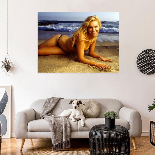 Laura Prepon Sexy Hot Beach Actress Wall Art Print Poster