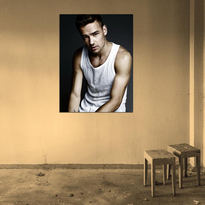 Liam Payne Sexy Portrait Hot Music Singer Wall Art Print Poster