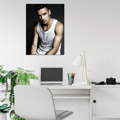 Liam Payne Sexy Portrait Hot Music Singer Wall Art Print Poster