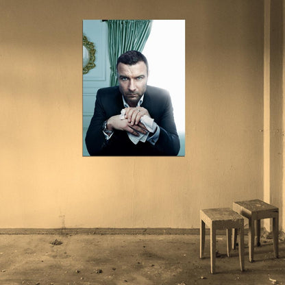 Liev Schreiber Ray Donovan Character Tv Series Wall Art Print Poster