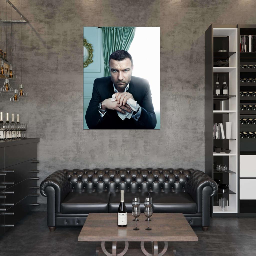 Liev Schreiber Ray Donovan Character Tv Series Wall Art Print Poster