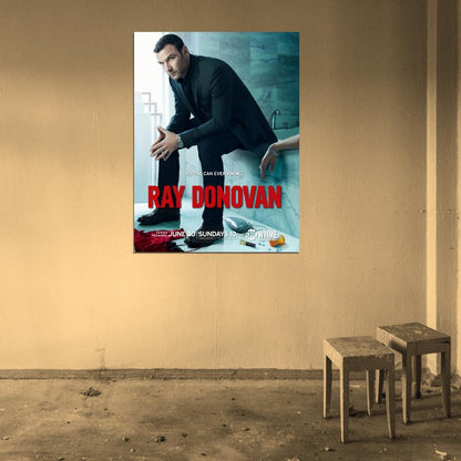 Liev Schreiber Ray Donovan Actor Tv Series Wall Art Print Poster