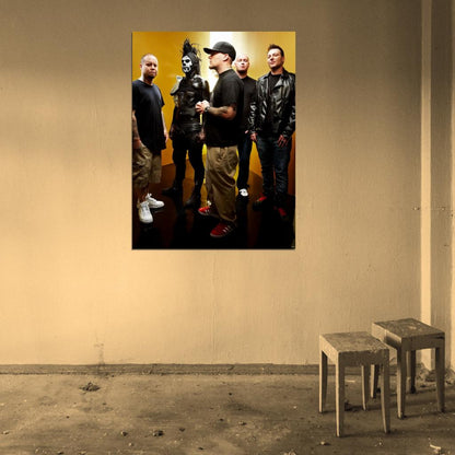 Limp Bizkit Fred Durst Rock Band Music Group Wall Art Print Poster