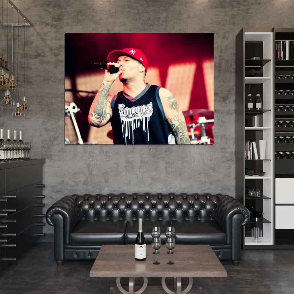 Limp Bizkit Fred Durst Rock Music Singer Group Wall Art Print Poster