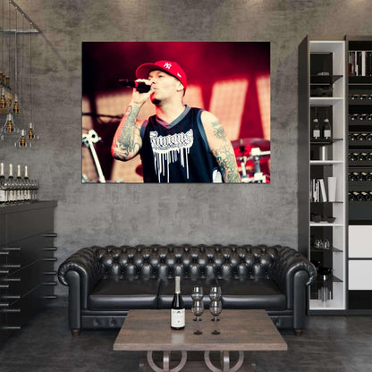 Limp Bizkit Fred Durst Rock Music Singer Group Wall Art Print Poster