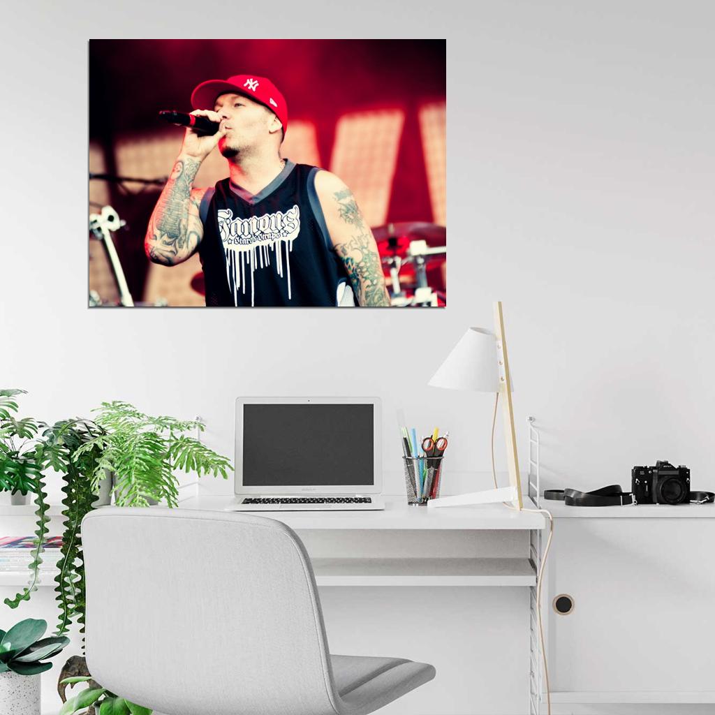 Limp Bizkit Fred Durst Rock Music Singer Group Wall Art Print Poster