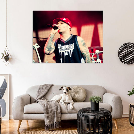 Limp Bizkit Fred Durst Rock Music Singer Group Wall Art Print Poster