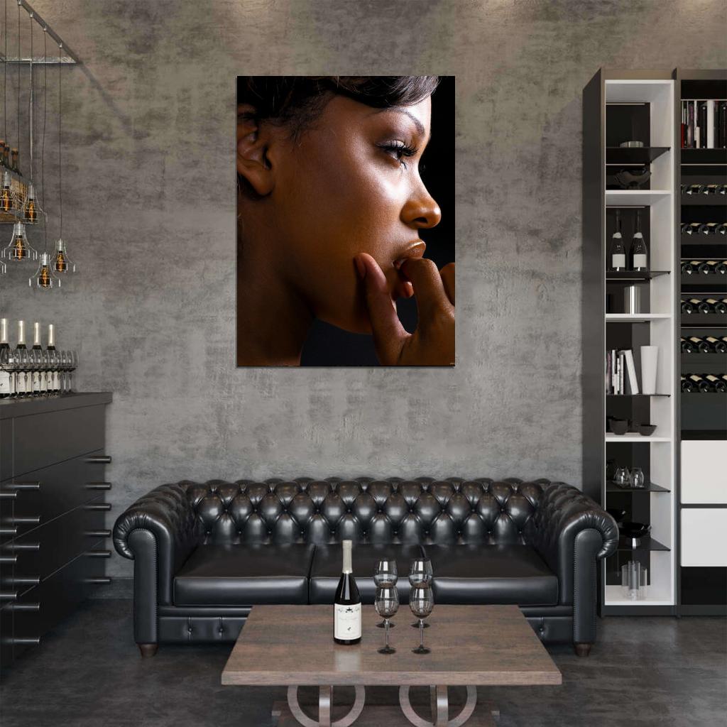 Meagan Good Beautiful Portrait Actress Wall Art Print Poster