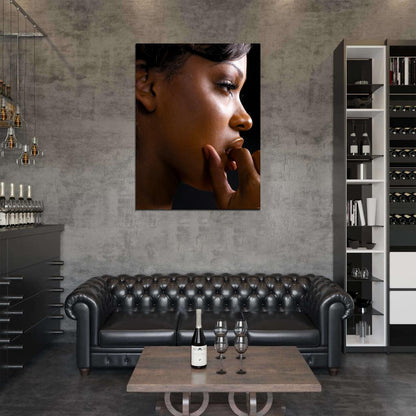 Meagan Good Beautiful Portrait Actress Wall Art Print Poster