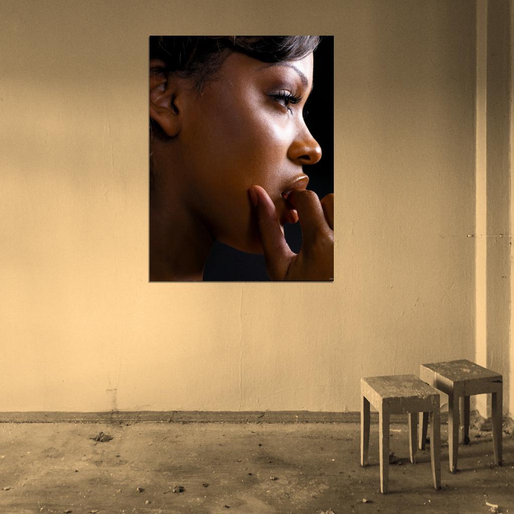 Meagan Good Beautiful Portrait Actress Wall Art Print Poster