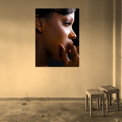 Meagan Good Beautiful Portrait Actress Wall Art Print Poster