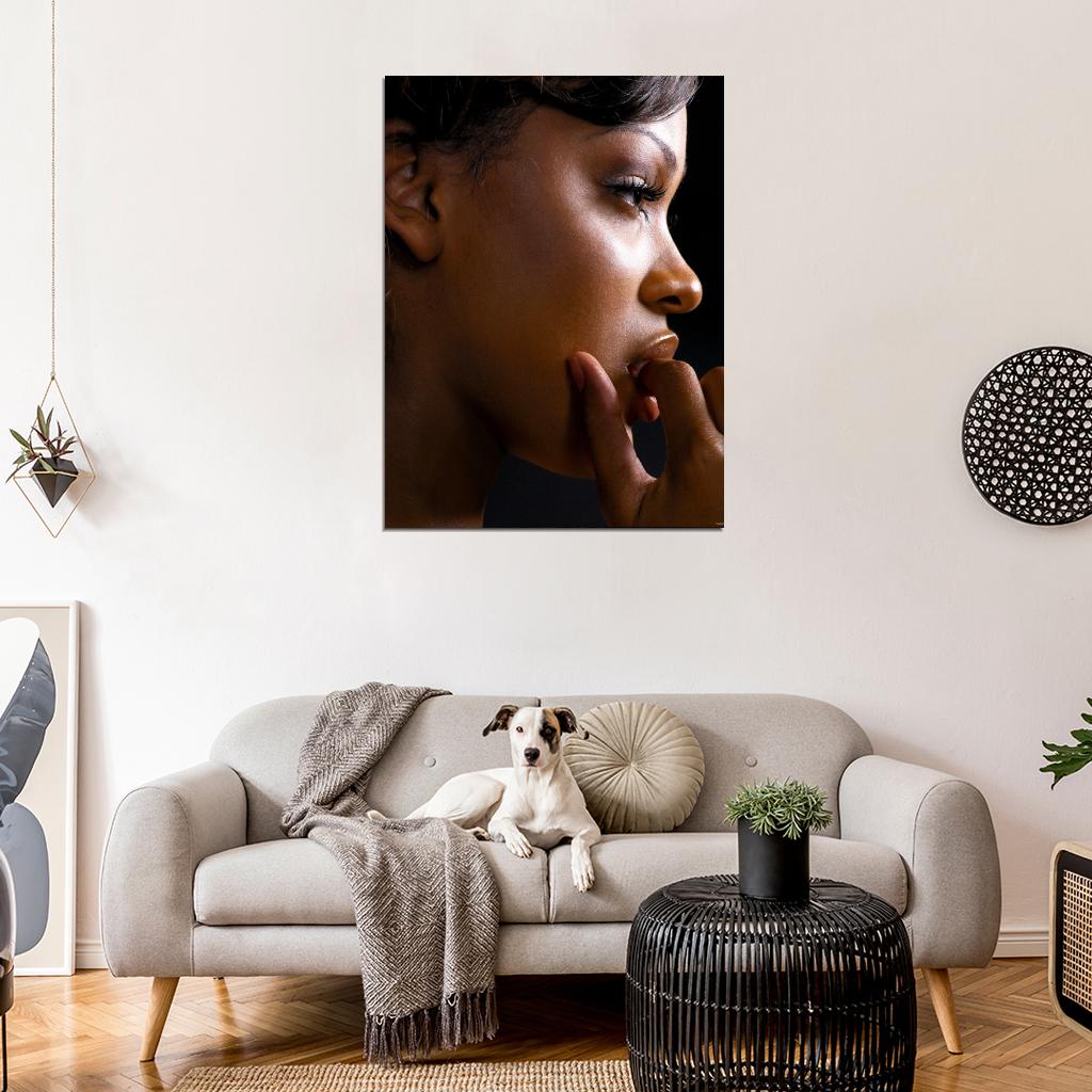 Meagan Good Beautiful Portrait Actress Wall Art Print Poster