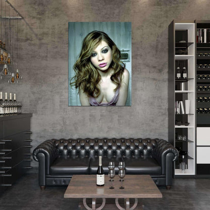 Michelle Trachtenberg Sexy Portrait Actress Wall Art Print Poster