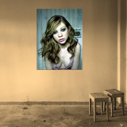 Michelle Trachtenberg Sexy Portrait Actress Wall Art Print Poster