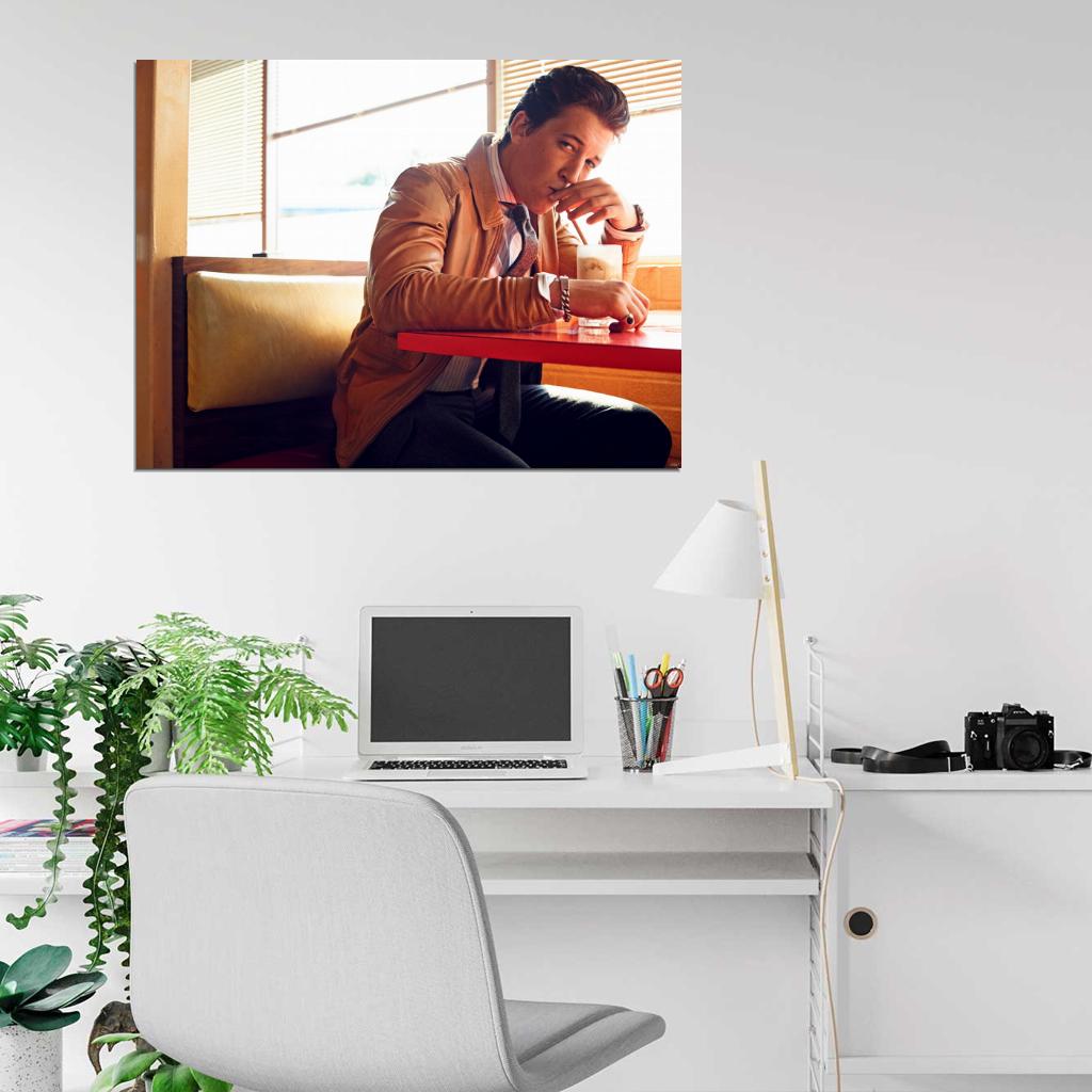 Miles Teller Hot Handsome Actor Wall Art Print Poster