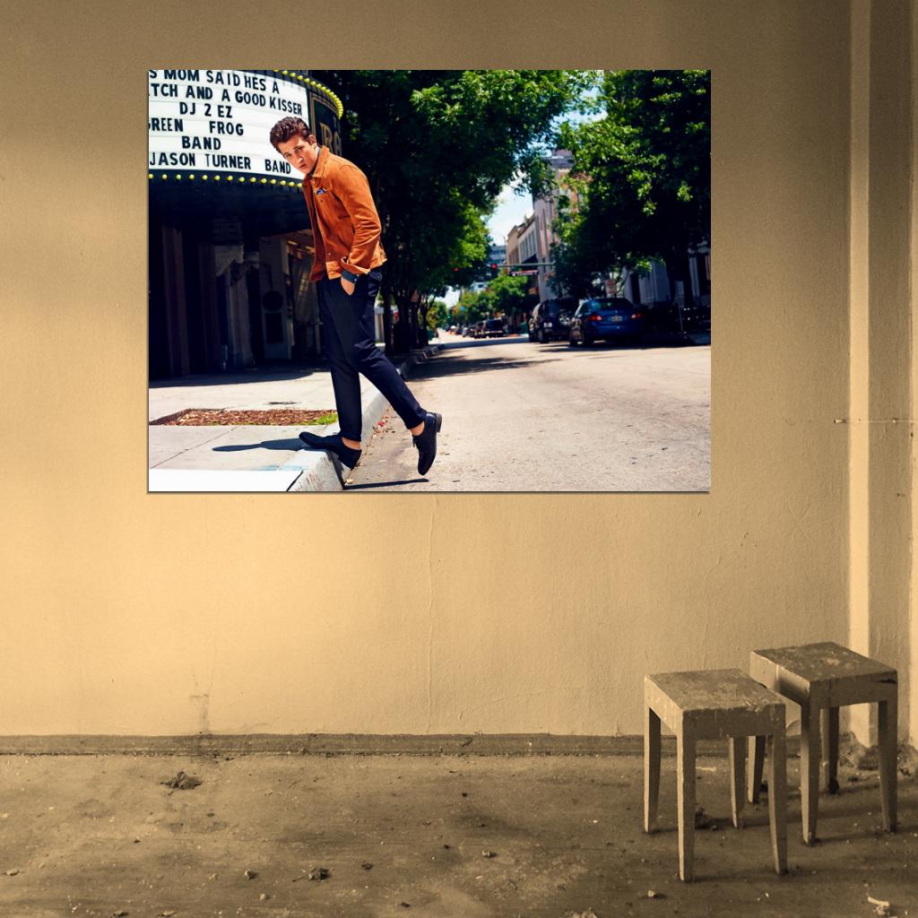 Miles Teller Actor Hot Handsome Wall Art Print Poster