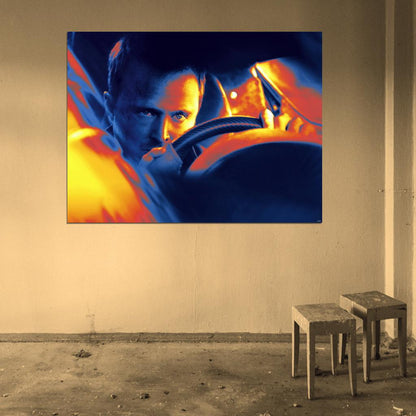 Aaron Paul Need For Speed Movie Wall Art Print Poster