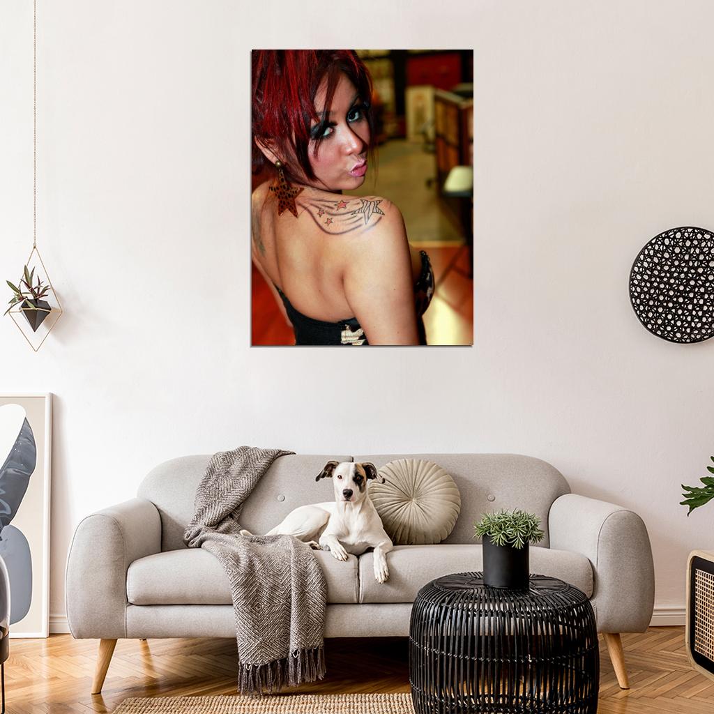 Nicole Polizzi Sexy Actress Wall Art Print Poster