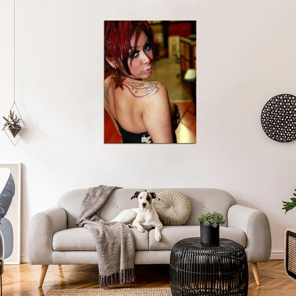 Nicole Polizzi Sexy Actress Wall Art Print Poster
