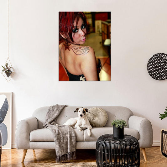 Nicole Polizzi Sexy Actress Wall Art Print Poster