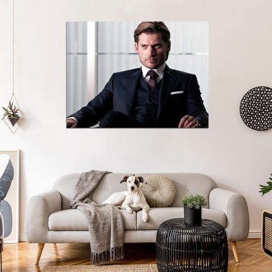 Nikolaj Coster-Waldau Actor Wall Art Print Poster