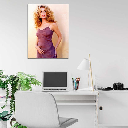 Rebecca Romijn Sexy Boobs Actress Model Wall Art Print Poster