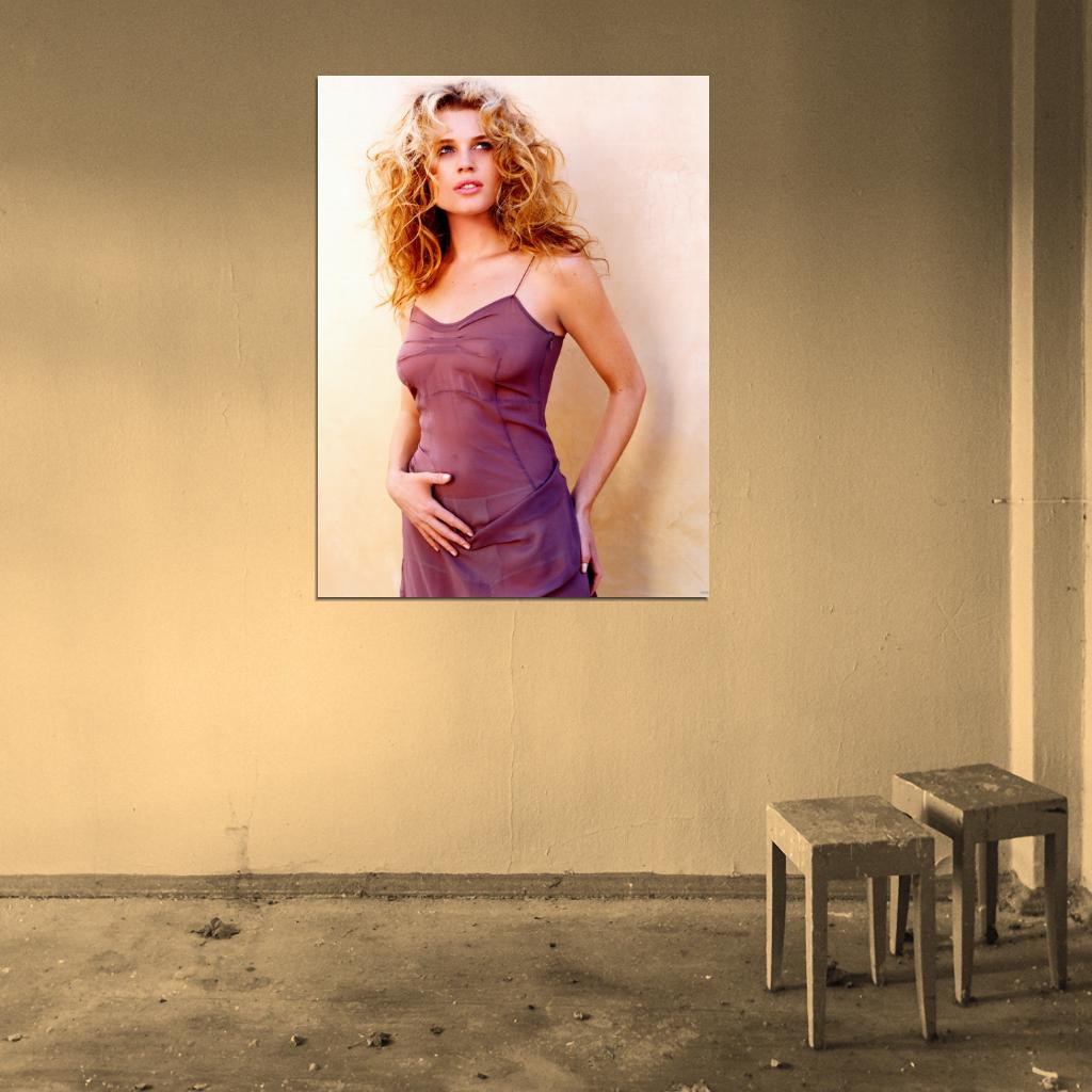Rebecca Romijn Sexy Boobs Actress Model Wall Art Print Poster