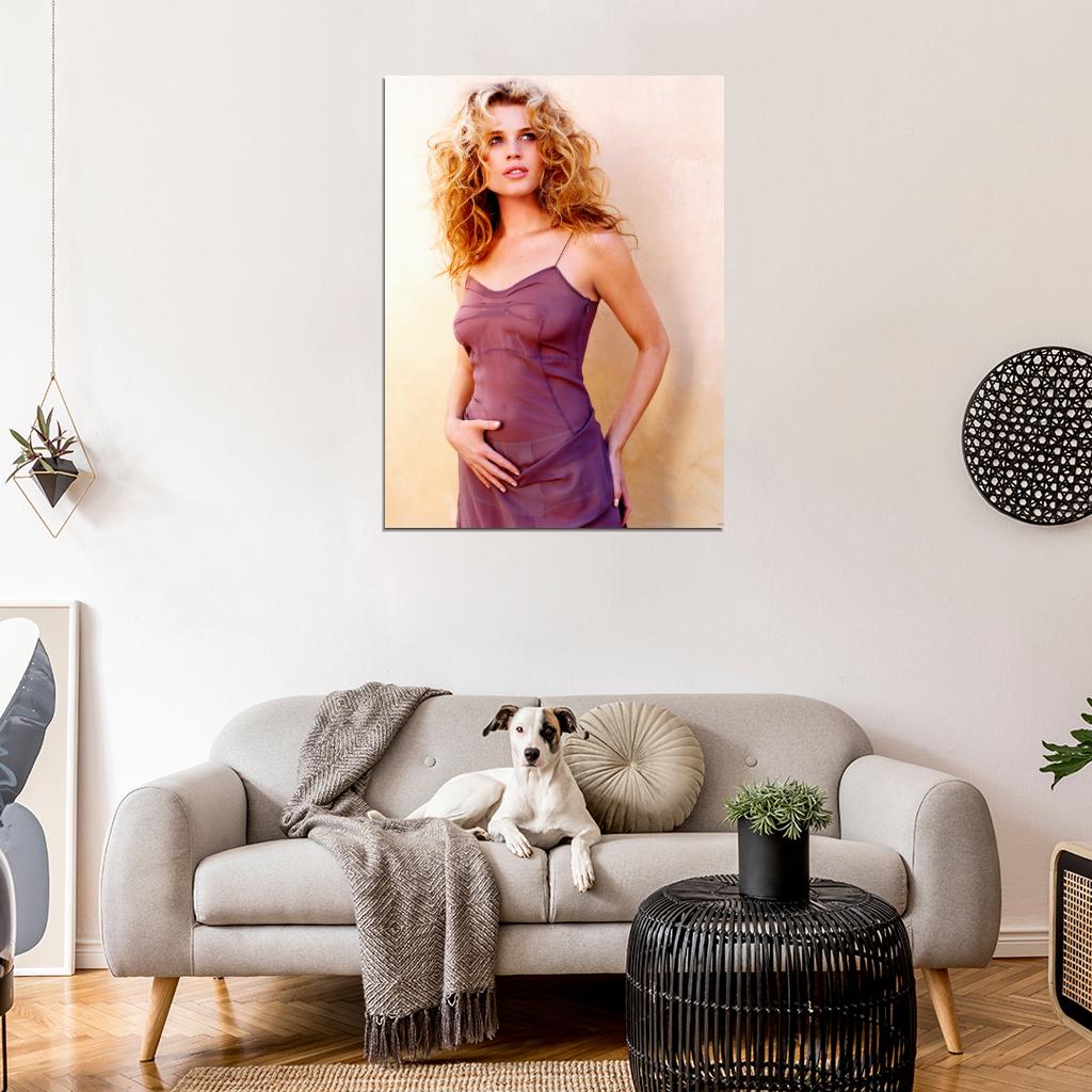 Rebecca Romijn Sexy Boobs Actress Model Wall Art Print Poster