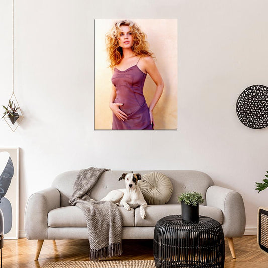 Rebecca Romijn Sexy Boobs Actress Model Wall Art Print Poster