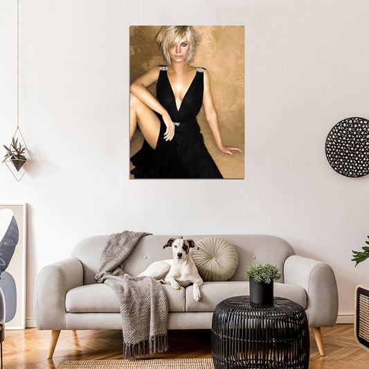 Rebecca Romijn Sexy Model Actress Wall Art Print Poster