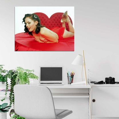 Rose McGowan Sexy Hot Boobs Panties Actress Wall Art Print Poster