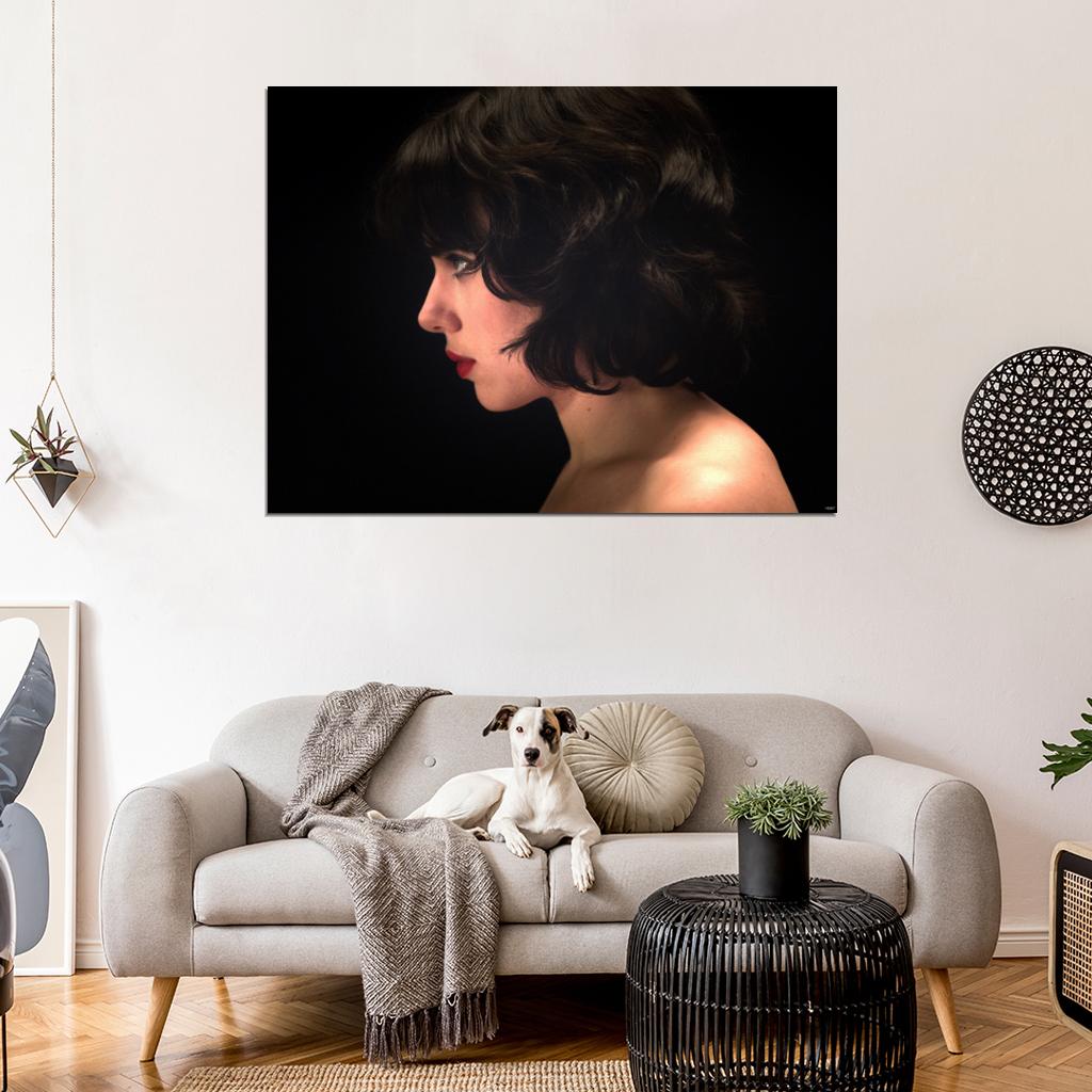 Scarlett Johansson Under The Skin Movie Wall Art Print Poster