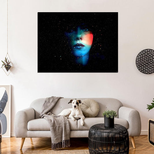 Scarlett Johansson Under The Skin Movie Wall Art Print Poster