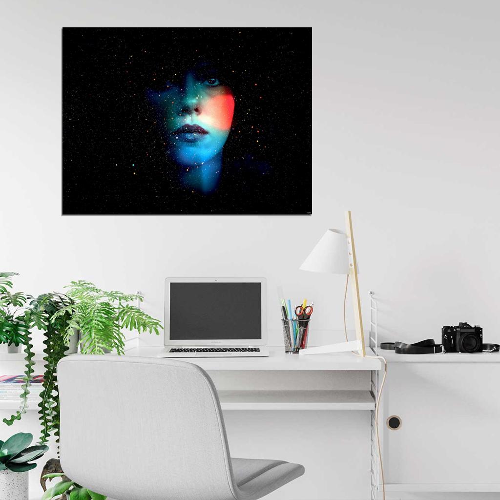 Scarlett Johansson Under The Skin Movie Wall Art Print Poster