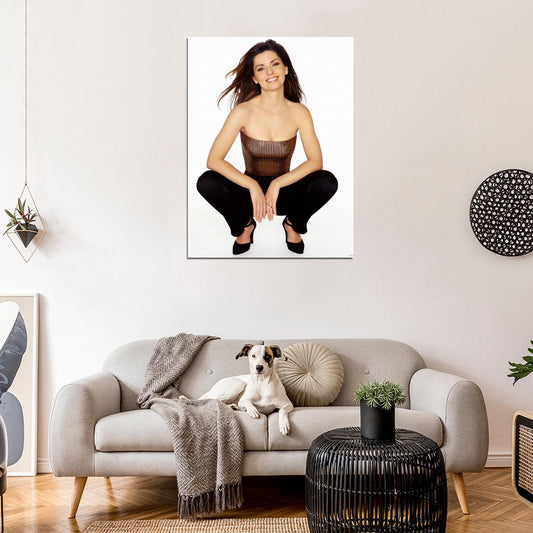 Shania Twain Country Hot Music Singer Wall Art Print Poster