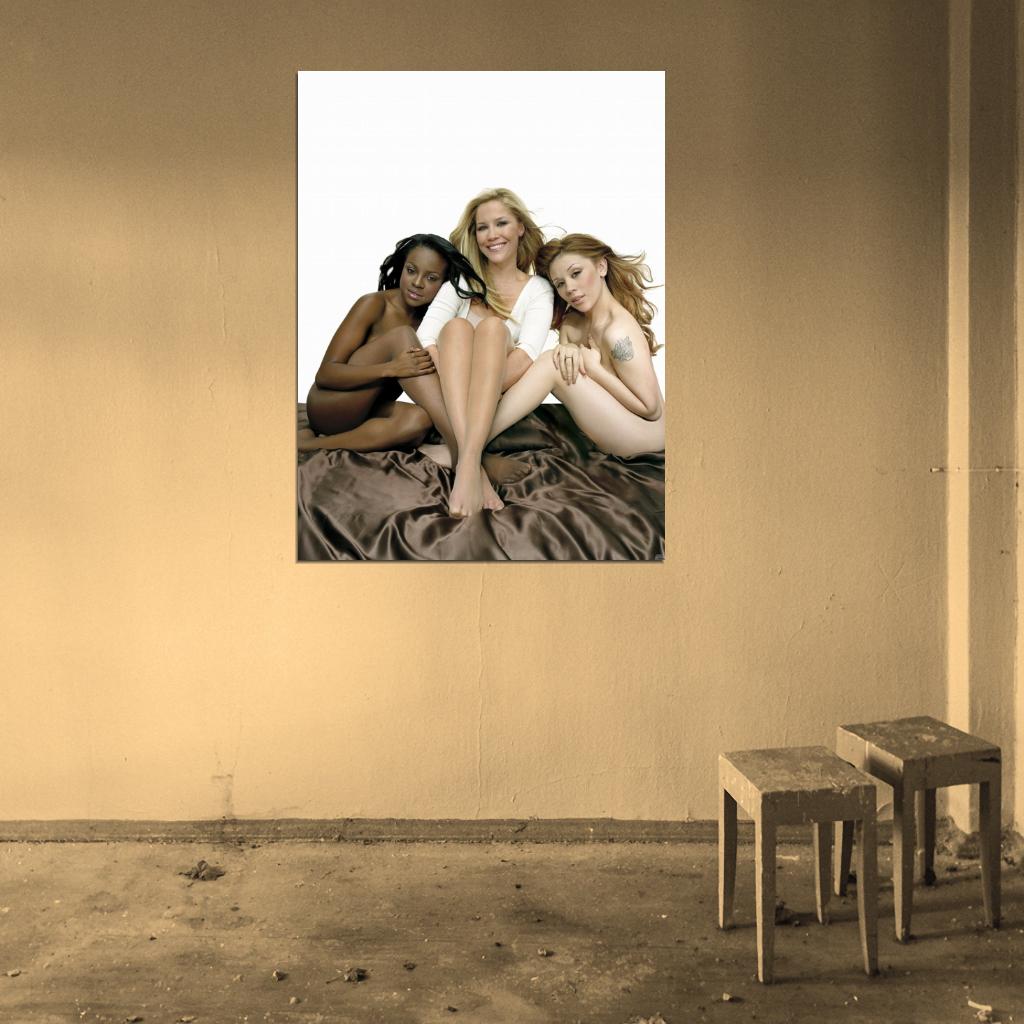 Sugababes Sexy Hot Nude Hot R&B Naked Group Wall Art Print Poster