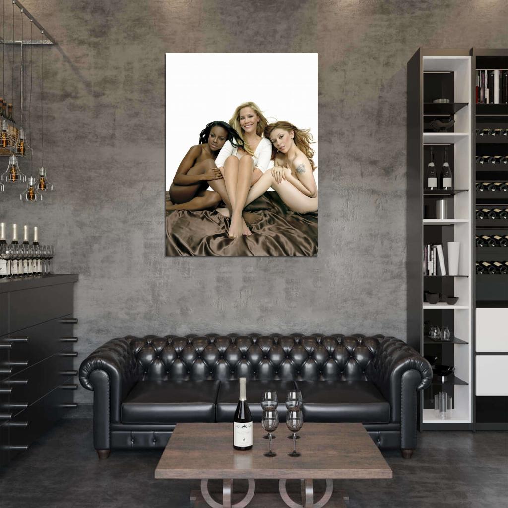 Sugababes Sexy Hot Nude Hot R&B Naked Group Wall Art Print Poster