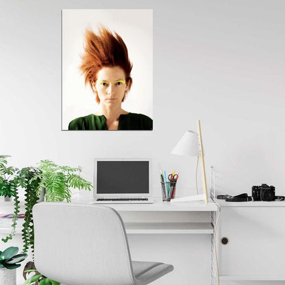 Tilda Swinton Awesome Portrait Make-up Actress Wall Art Print Poster