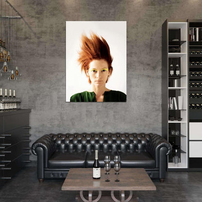 Tilda Swinton Awesome Portrait Make-up Actress Wall Art Print Poster