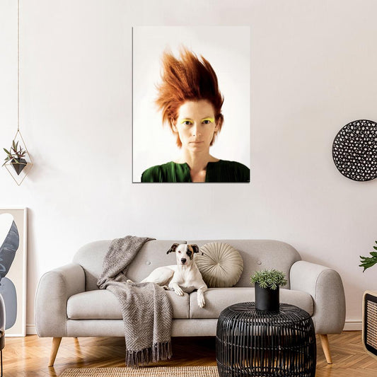 Tilda Swinton Awesome Portrait Make-up Actress Wall Art Print Poster