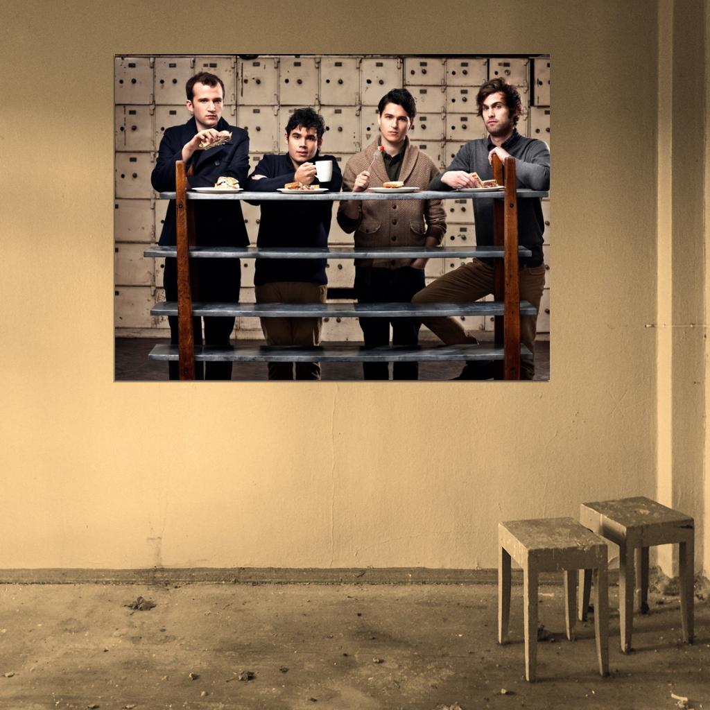 Vampire Weekend Rock Music Band Group Wall Art Print Poster