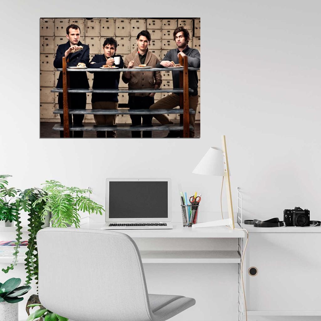 Vampire Weekend Rock Music Band Group Wall Art Print Poster